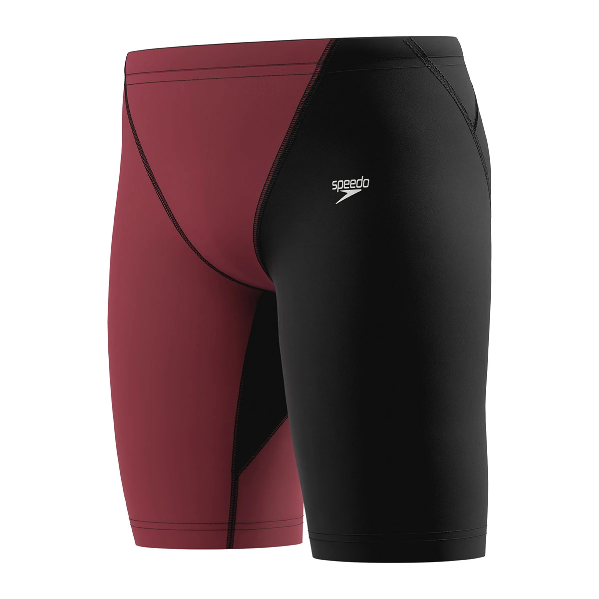 Speedo Junior Fastskin LZR Hyperpro Solid Jammer - Red / Black - Image 7