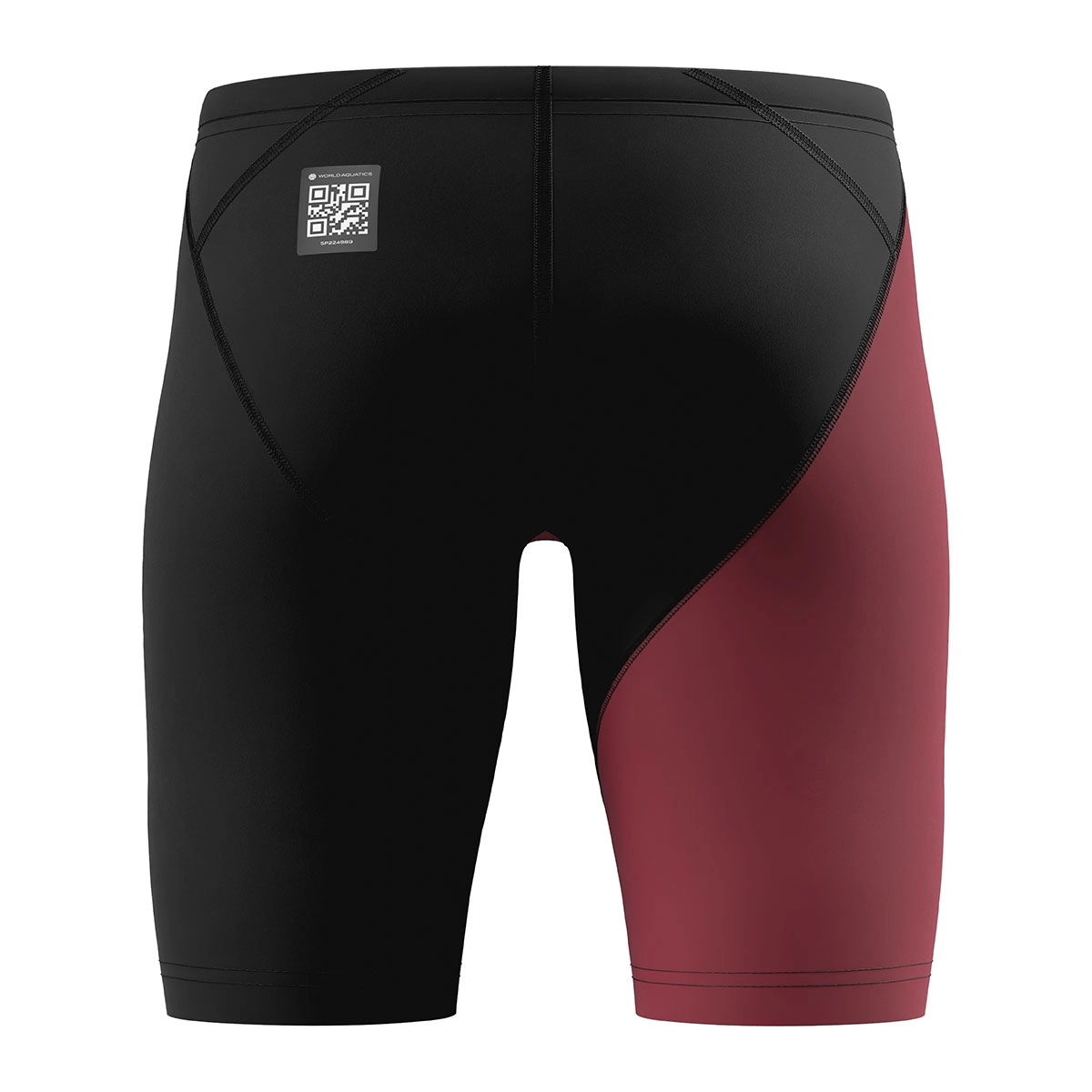 Speedo Junior Fastskin LZR Hyperpro Solid Jammer - Red / Black - Image 5