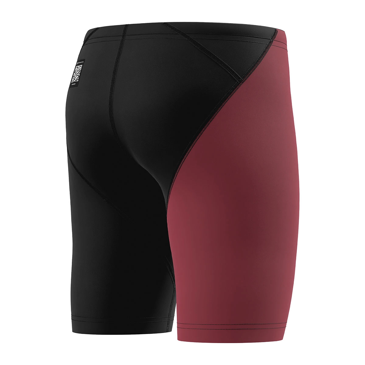 Speedo Junior Fastskin LZR Hyperpro Solid Jammer - Red / Black - Image 4