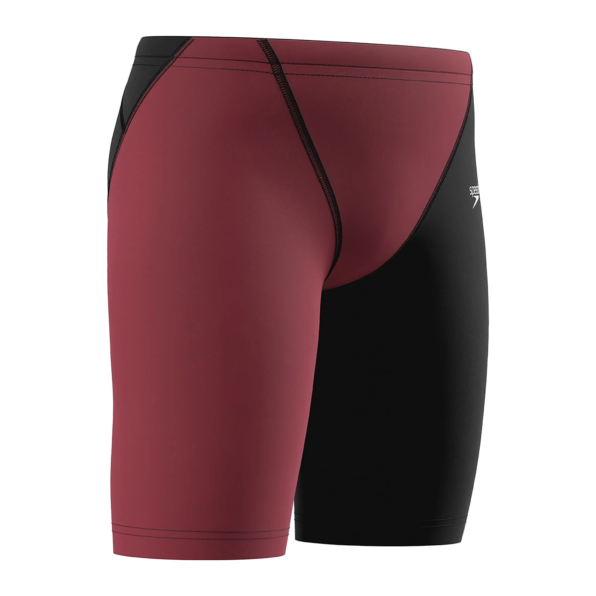 Speedo Junior Fastskin LZR Hyperpro Solid Jammer - Red / Black - Image 2