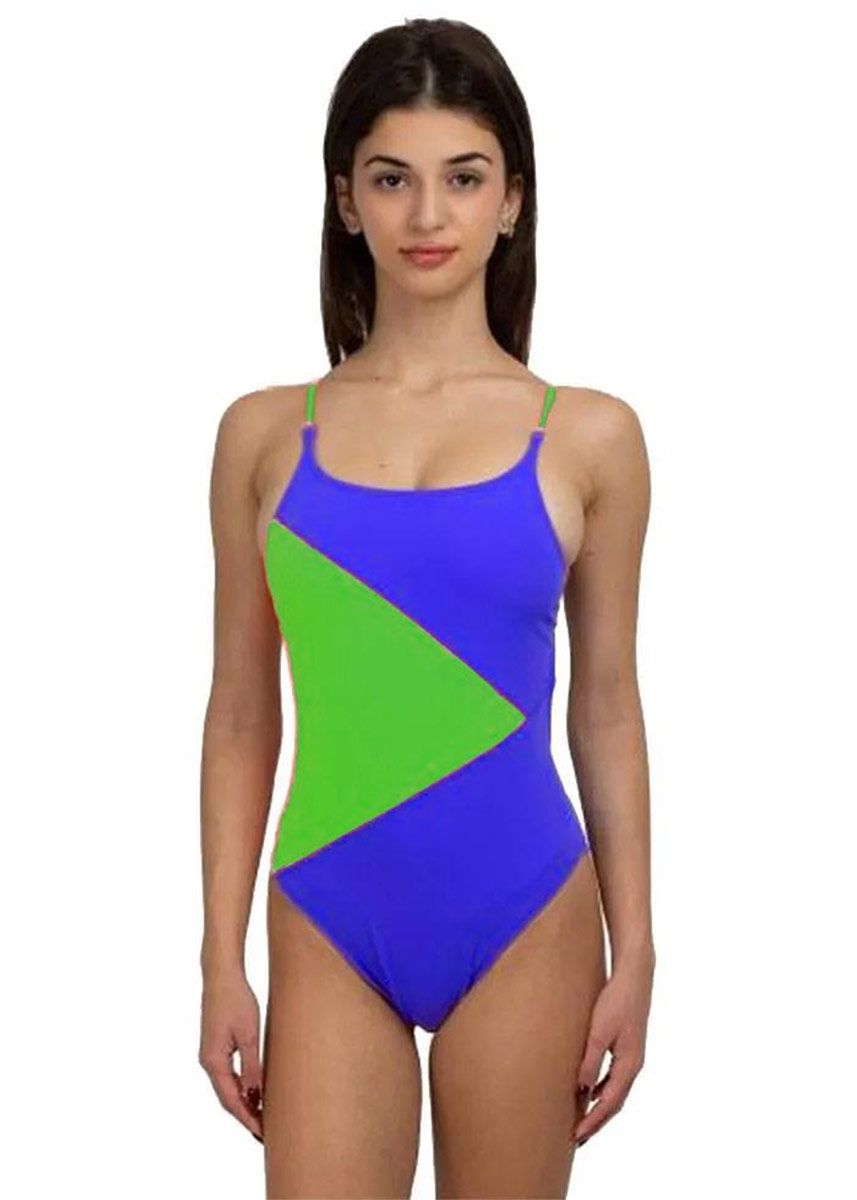 Turbo Island Swimsuit - Blue / Green - Image 5