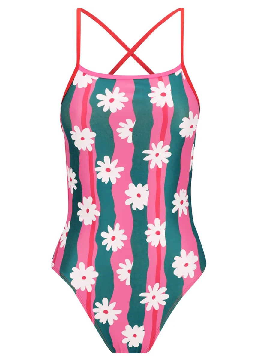 AMANZI Tie Back One Piece - Daisy Wave