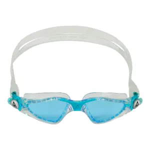 AquaSphere Kayenne Junior Blue Tint Lens Goggles - Clear / Aqua