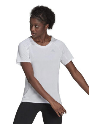 Adidas Women's Adi Runner T-Shirt - White-0