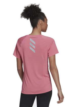 Adidas Women’s Adi Runner T-Shirt – Rose