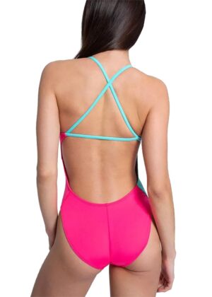 Turbo Island Swimsuit – Pink / Blue