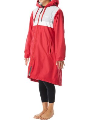 TYR Women's Alliance Podium Parka - Red-0
